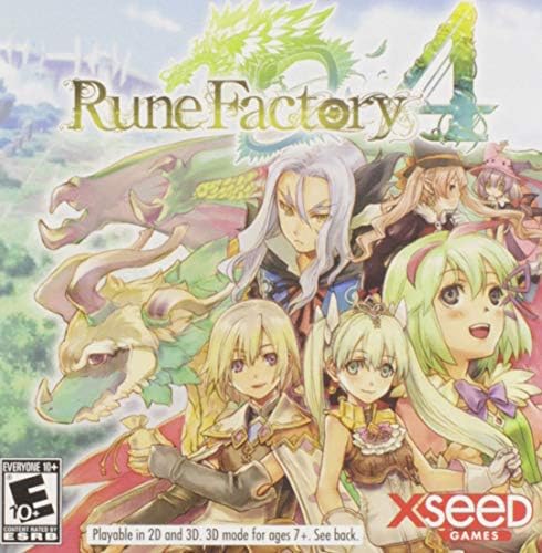 Amazon.com: Rune Factory 4 - Nintendo 3DS (Renewed) : Video Games